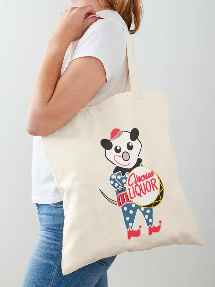 Circus Liquor Possum Tote Bag woman shopping bag large tote bag Canvas stote
