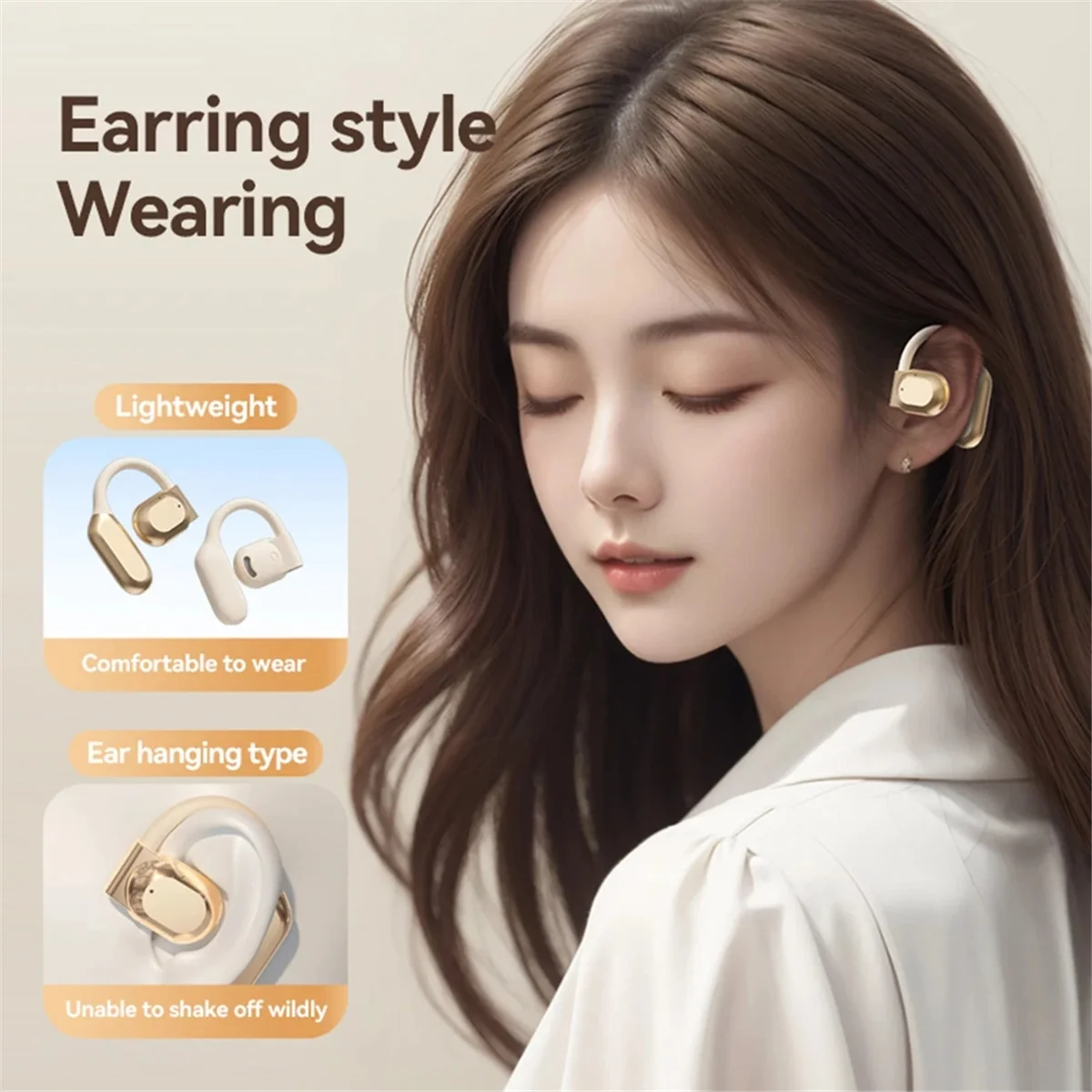 

B47C Новые наушники-переводчики M62 AI Bluetooth-переводчики в реальном времени, наушники, двусторонний мгновенный голосовой переводчик, ушной крючок A