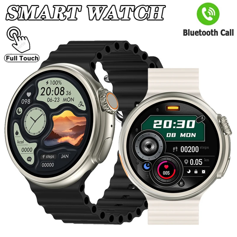 

New Watch 7 Ultra Smart Watch 2025 Men Women Heart Rate Sleep Monitor Al Voice Bluetooth Call Waterproof Sports GPS Smartwatch