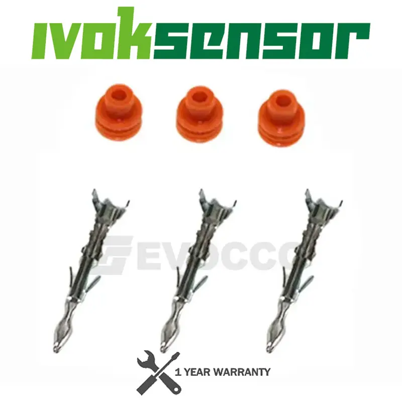 Electrical Connector Socket Female Plug Parts With Plugs Pins For GM DELPHI 1Bar 2Bar 3Bar 4Bar MAP Sensor Manifold Pressure
