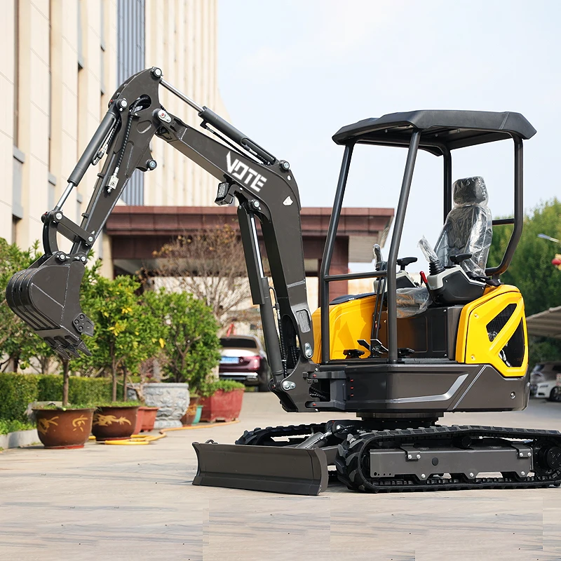 Envío Gratis CE EPA excavadora pequeña 3 toneladas China excavadora hidráulica Mini ensacadora multifuncional Mini excavadoras de 3,5 toneladas a la venta