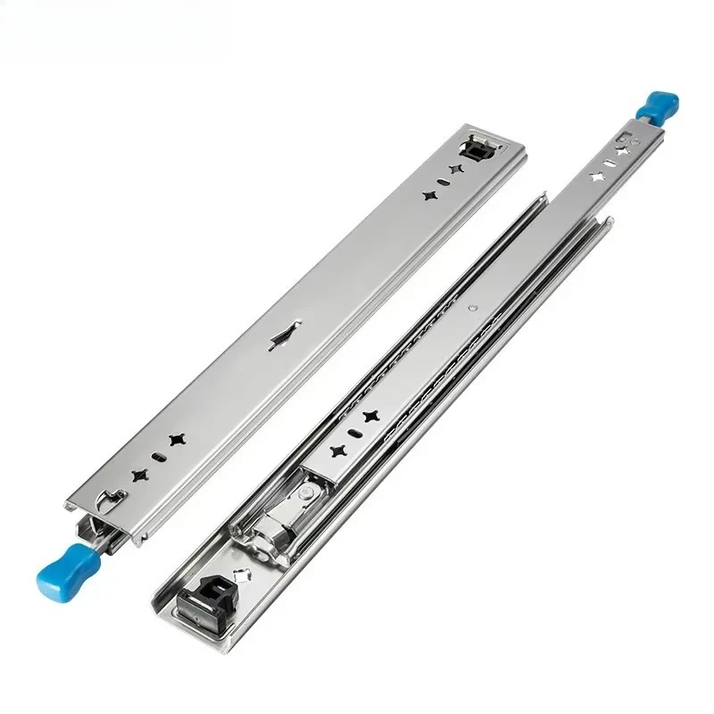 1 Pair Heavy Duty Lockable Industrial Drawer Slides,10