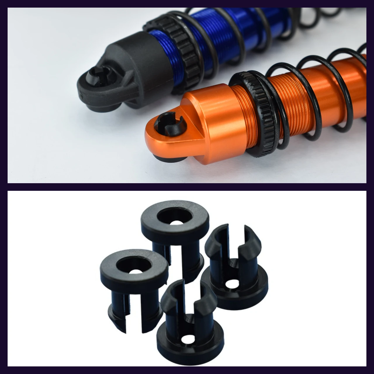 GPM Shock Caps Spacers For TRAXXAS 1/8 Sledge Monster Truck 95076-4