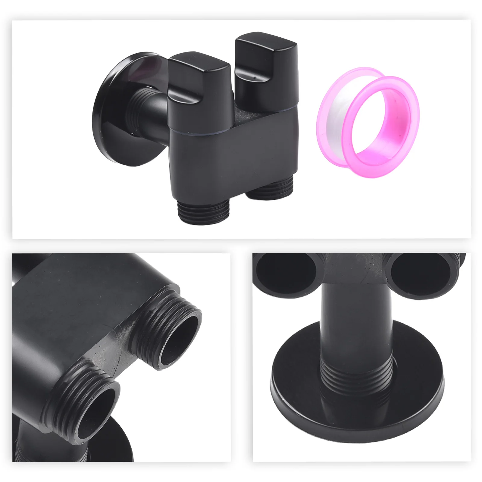 Scope Of Application Shower Head Two Out Double Control Autonomous Control Suitable For Two Out Alloy Dual Socket