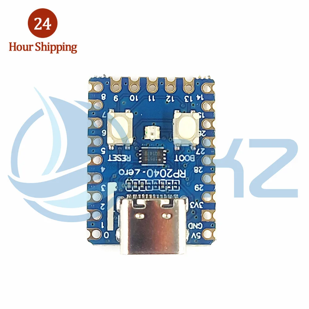 10 sztuk RP2040-Zero RP2040 dla mikrokontrolera Raspberry Pi moduł płytki rozwojowej PICO dwurdzeniowy 264K 2MB Flash 133MHz