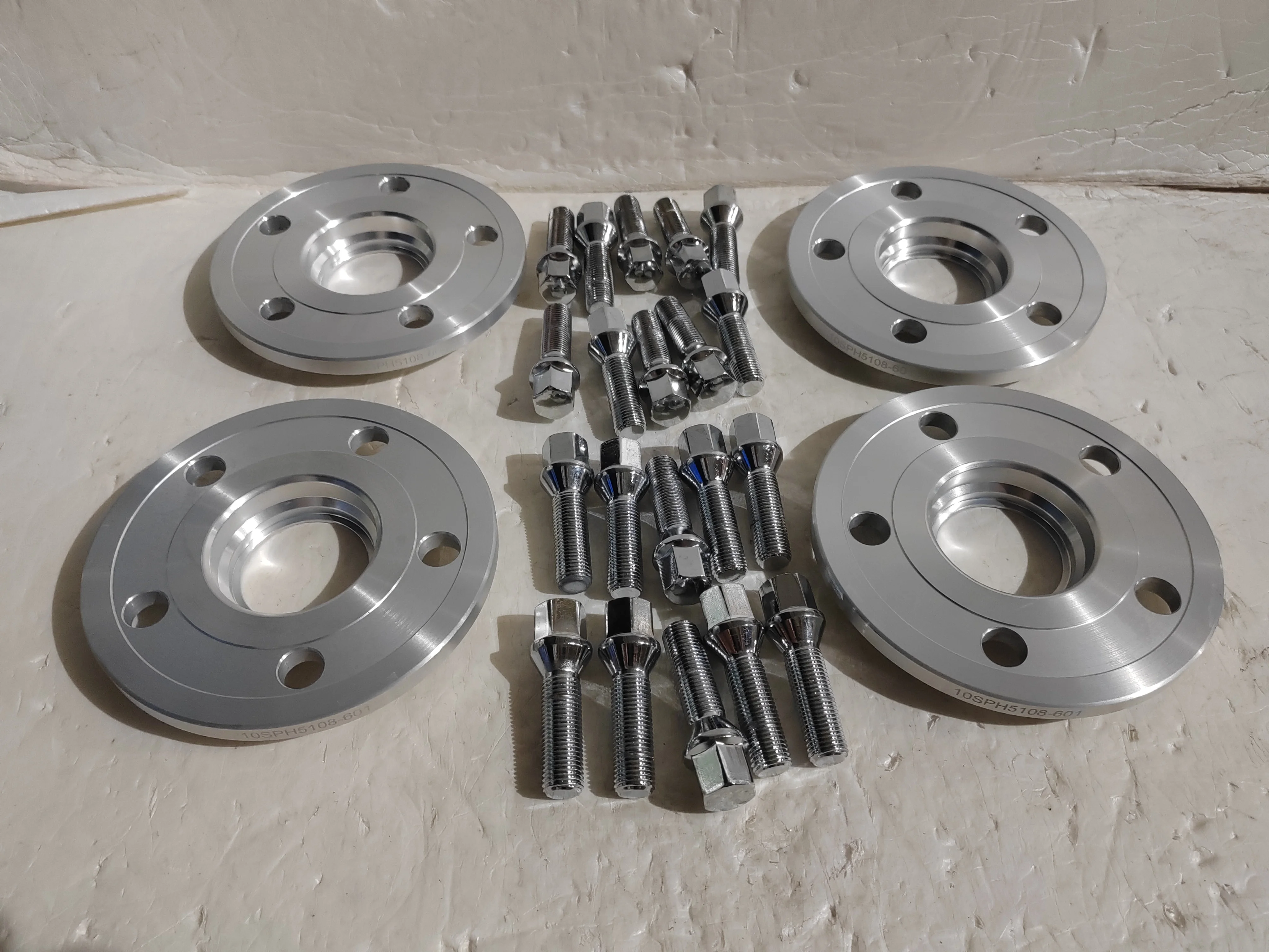 2X20mm 0.8inch PCD 5x108 bolt Pattern Cb60.1mm Wheel Spacers Factory Bolt Thread 12x1.25 For GAC 2011 GS5 GA3 Car Accessories