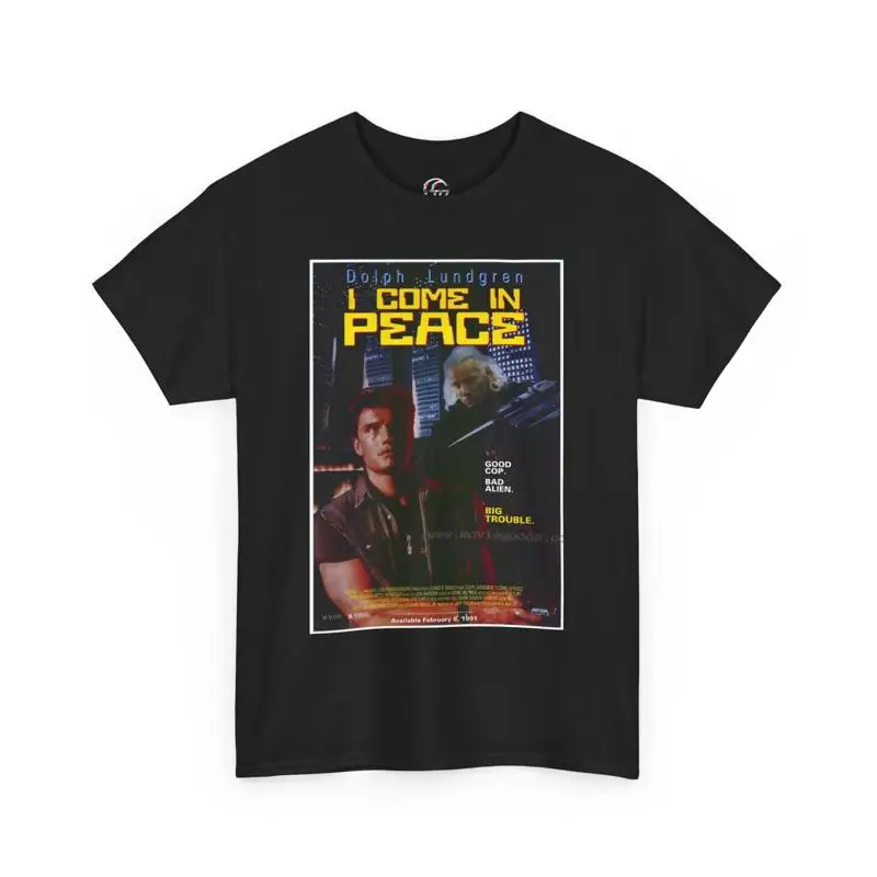 

I Come In Peace Movie Poster Retro T Shirt For