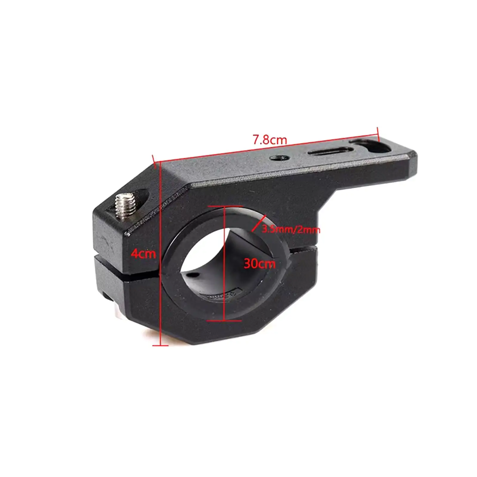 s Mount Bracket Aluminum Alloy Fixed Lamp Holder Support for Easy Installation image 6