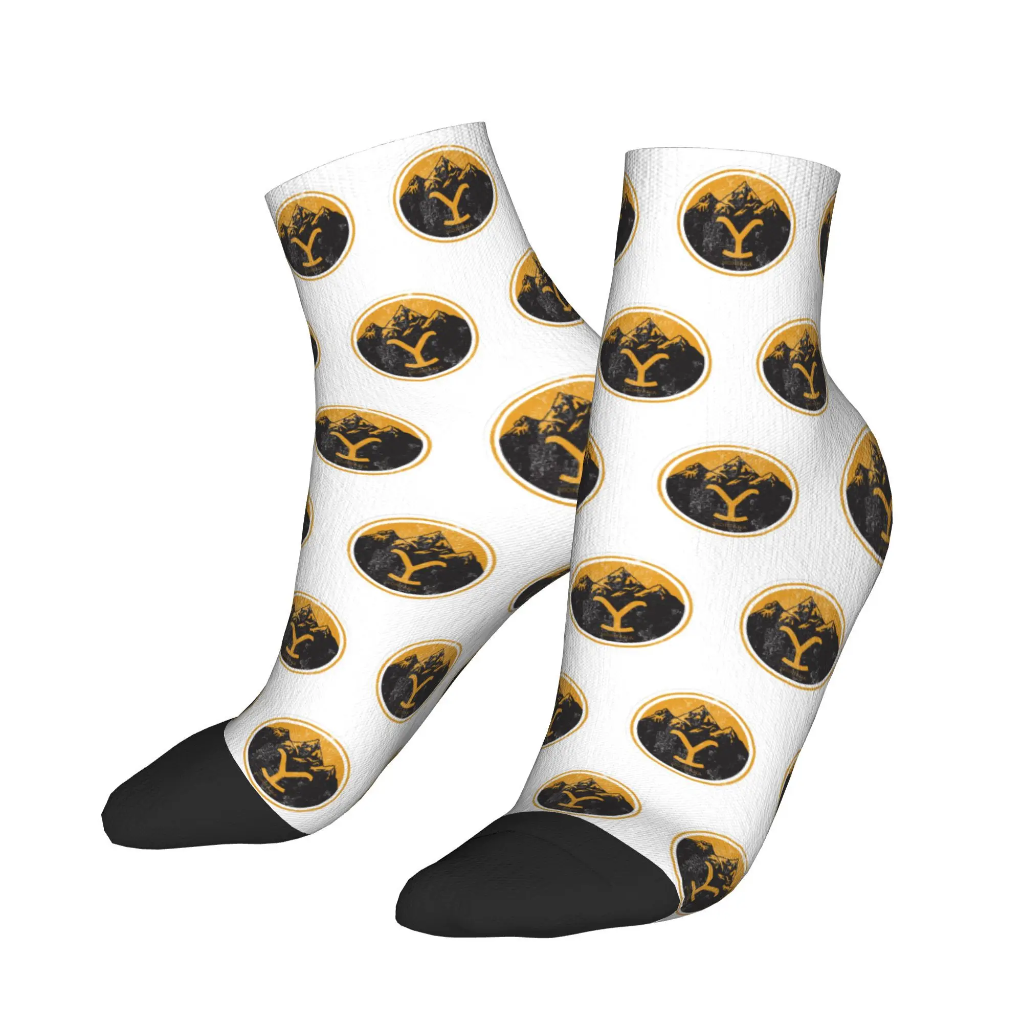 

Yellowstone Quick Dry Dutton Ranch Socks Harajuku High Quality Stockings All Season Socks Accessories for Man's Woman's Gifts