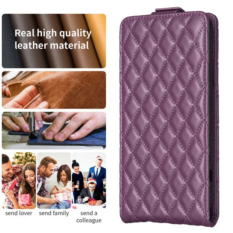 Leather Case For Samsung Galaxy A55 A35 A24 A53 A13 A23 A73 A15 A54 A33 5G A52 A52S A32 A22 A12 A72 A42 Vertical Flip Book Case