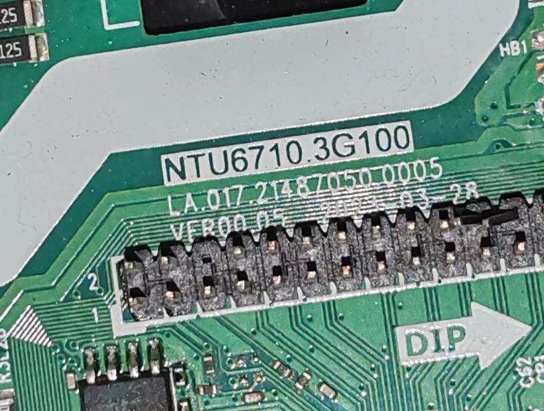 NTU6710.3G101   NTU6710.3G100   Three in one LED TV motherboard, physical photo, tested