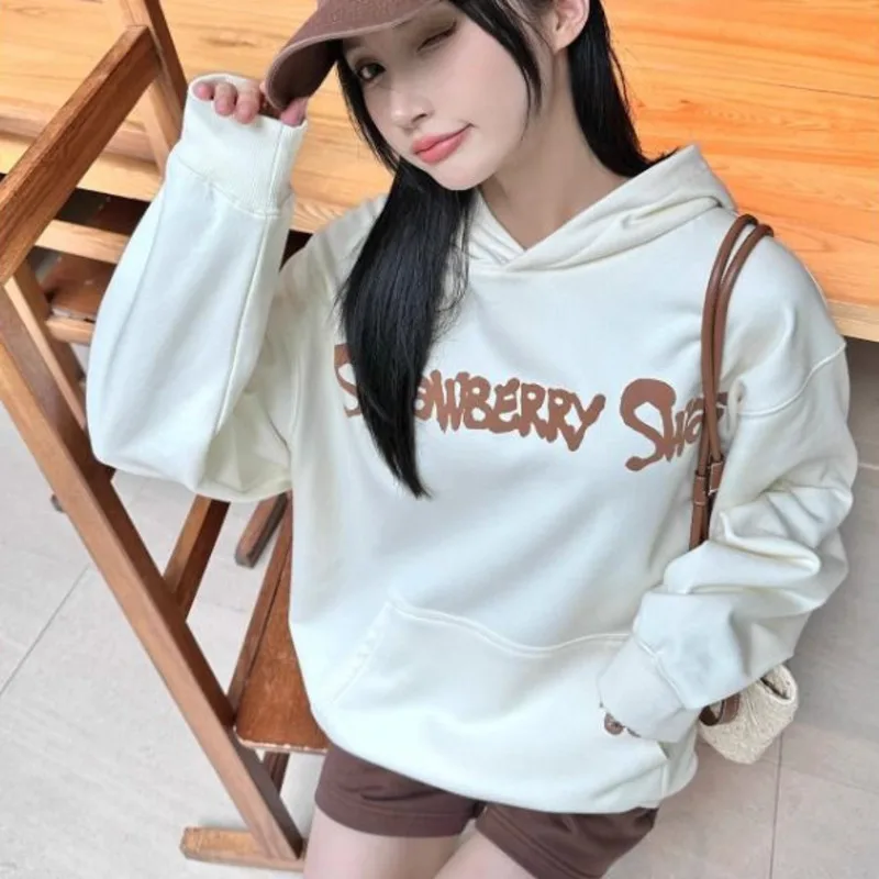 Disney Mickey Mouse Y2K Hoodie Harajuku Cartoon Oversized Print Pullover Sweatshirt Women New Fashion Casual Gothic Hoodies