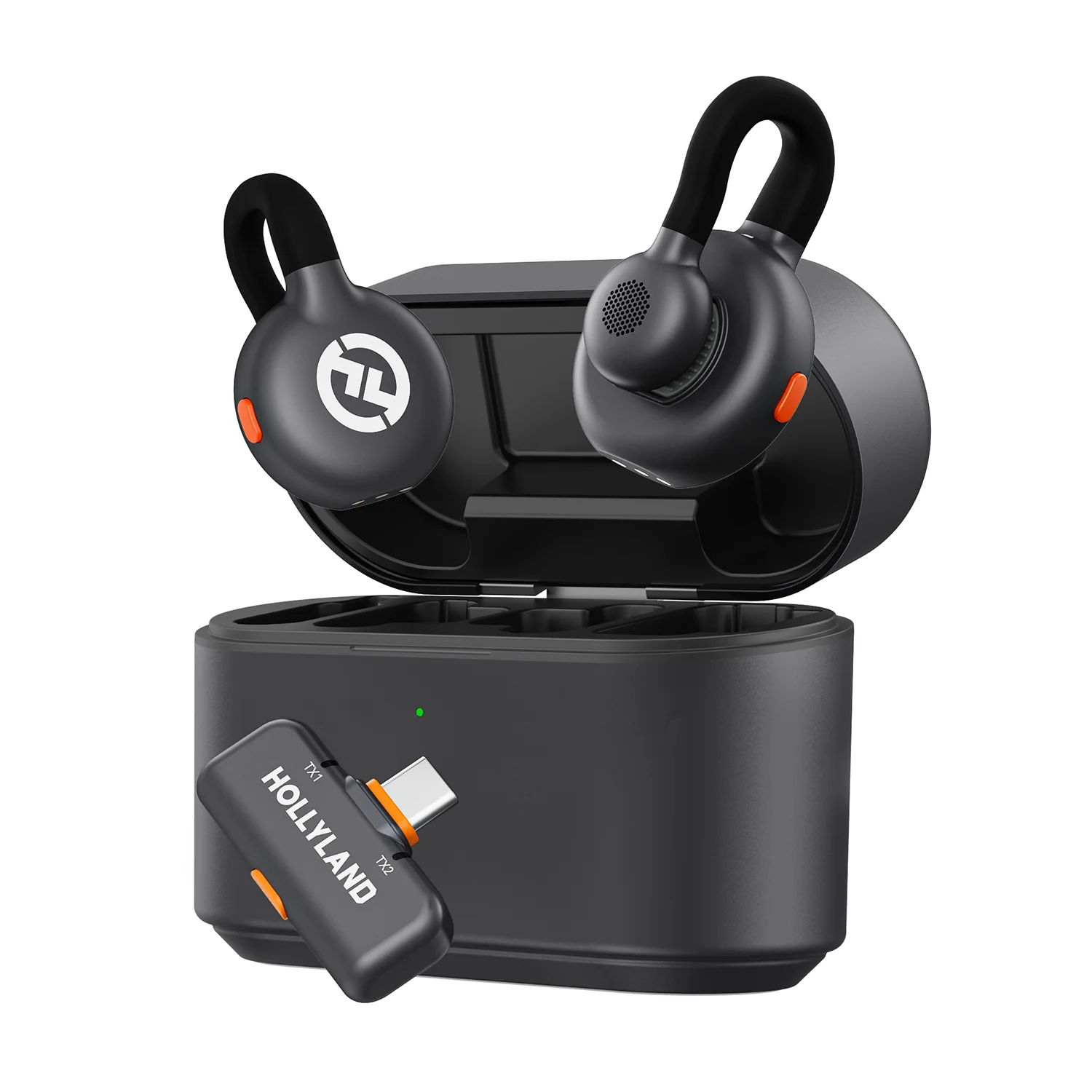 Hollyland Lark M2S Wireless Lavalier Microphone for iPhone Camera Android