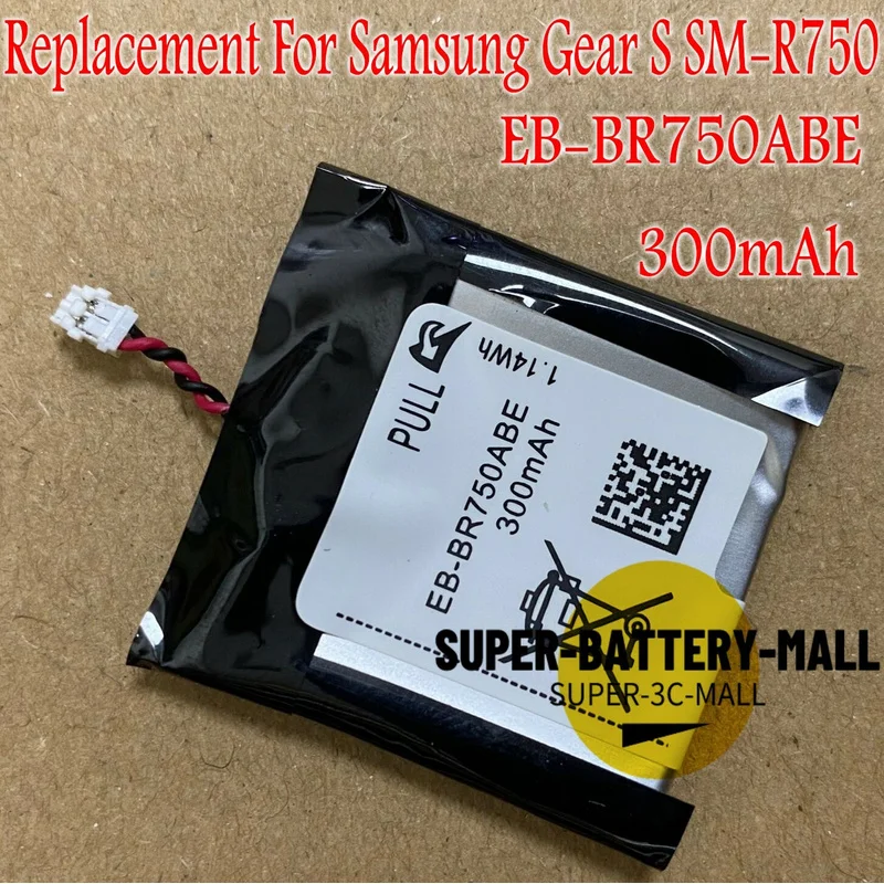 

1.14W 300mAh New Battery for Samsung Galaxy Gear S SM-R750 R750 Smart Watch