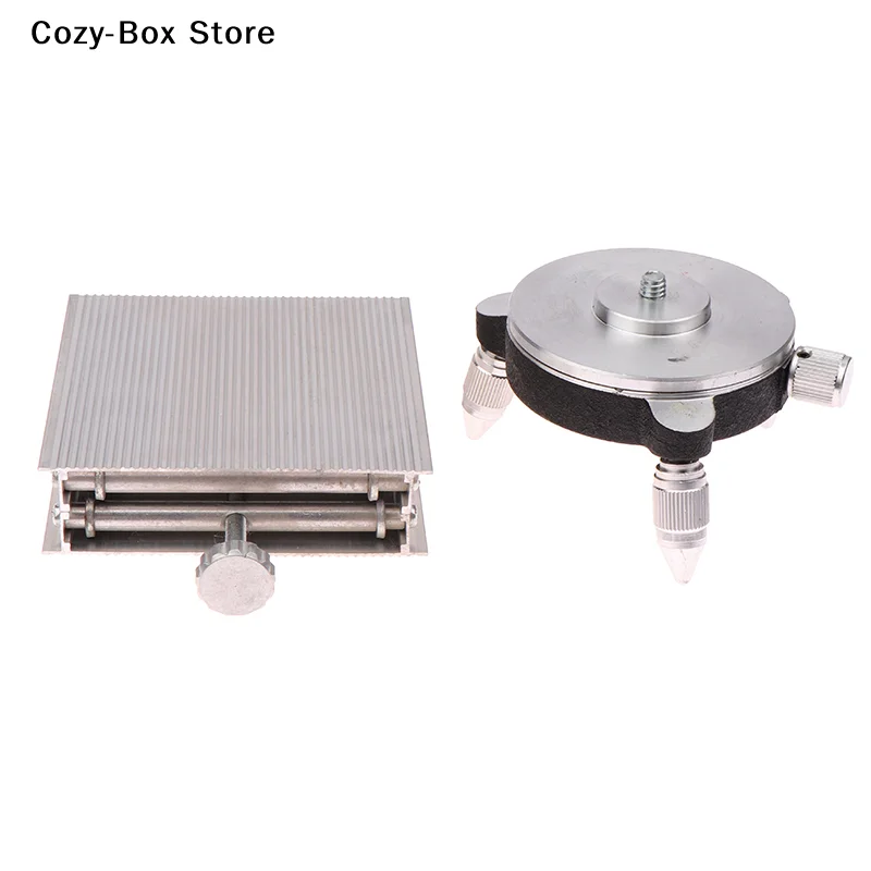 [ZY]Rotatable Laser Level Lifting Platform Bracket Laser Leveling Lift Stand Aluminum Alloy Bracket Base Adjustment Tripod Stand