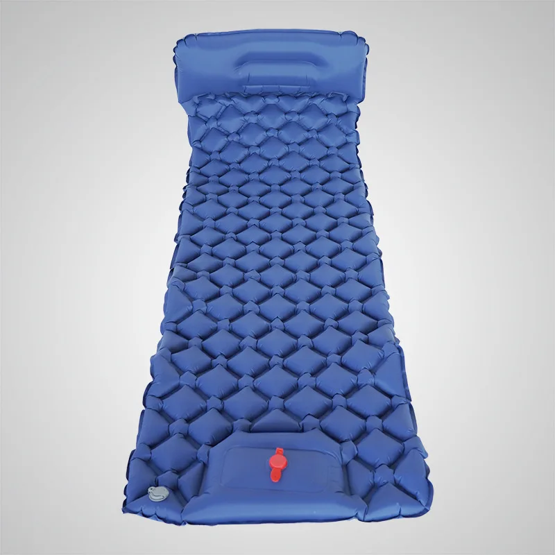 Inflatable Mattress for Single Person, Moisture-Proof Sleeping Pad, TPU Push Type Mattress, New Arrival, 590g, 190x60cm