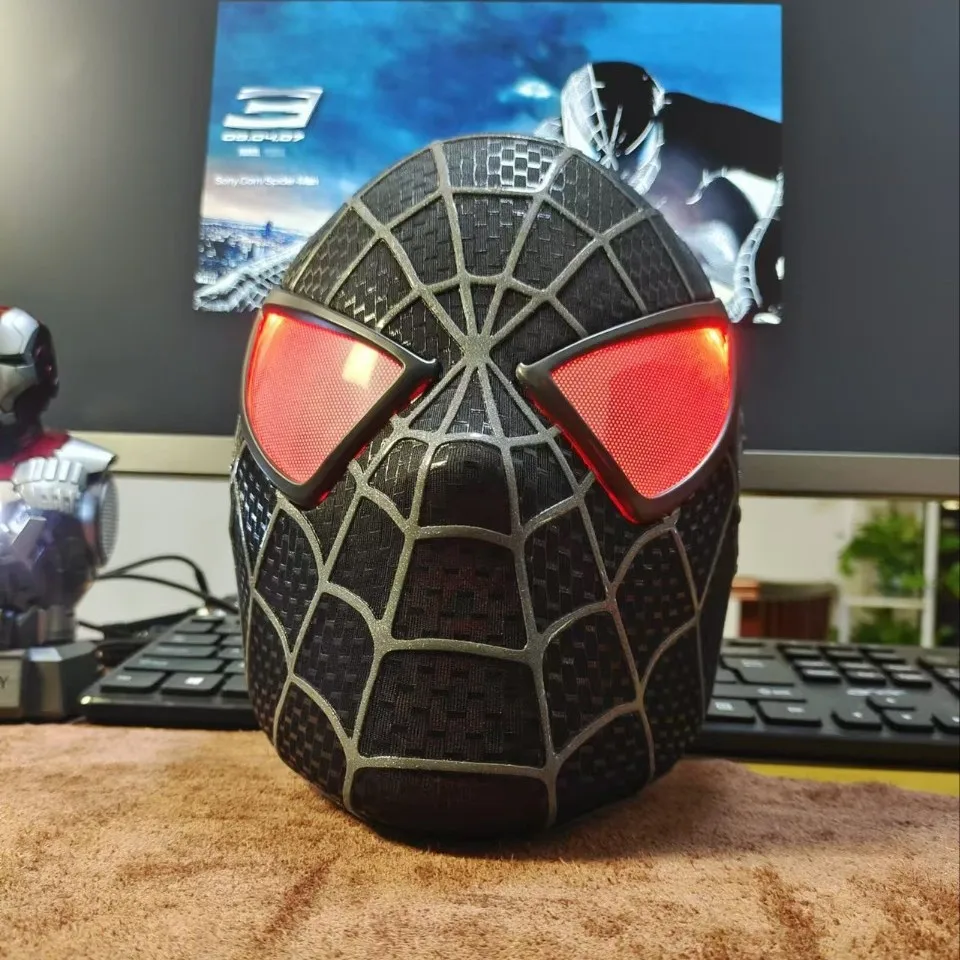 스파이더 맨 Cos 마스크 할로윈 코스프레 파티 소품 영화 슈퍼 히어로 피터 성인 착용 가능한 마스크 고품질 헤드 기어 맨 선물