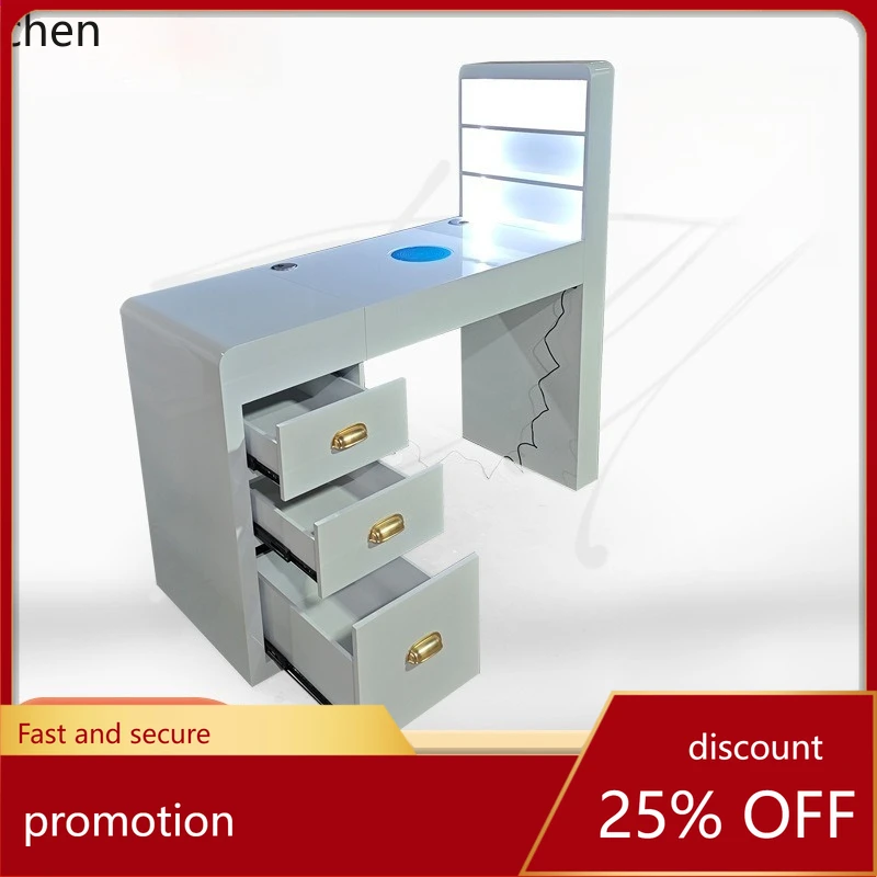 

HXL Simple Marble Bar Beauty Salon Reception Desk Clothing Cashier Desk