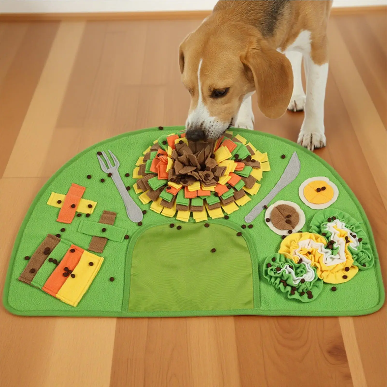 

Pet Smell Mat Foraging Smell Training Blanket Entertainment Interactive Dog Slow Food Mat Training Educational Pet Toys