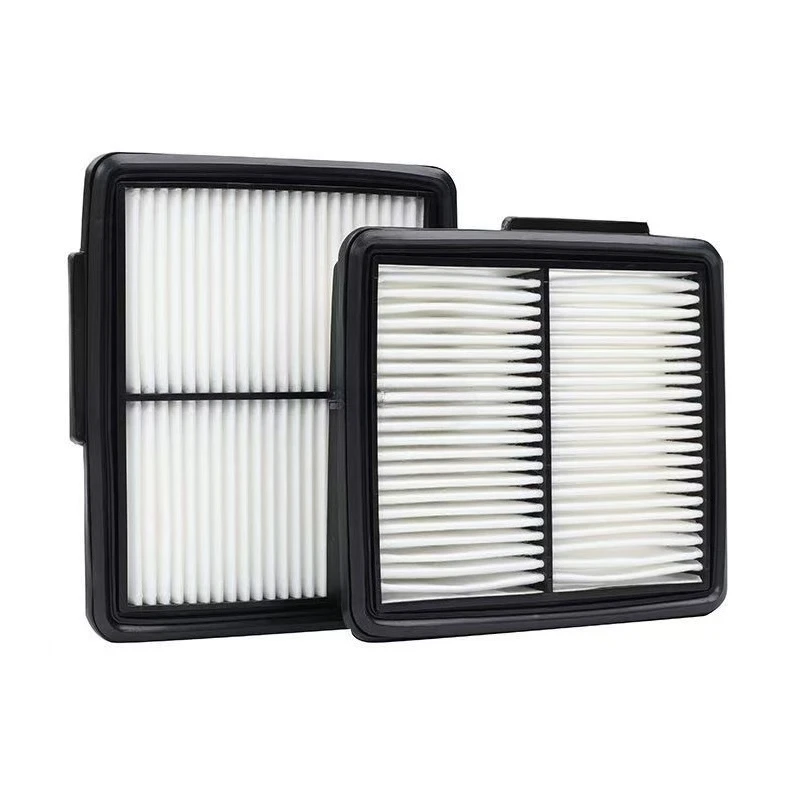 Conjunto de 2 filtros de ar para carro, para INFINITI M25 M251 M35 M37 Q70 Q70L (Y51) 2.5L 3.7L, para proteger o motor e melhorar a potência