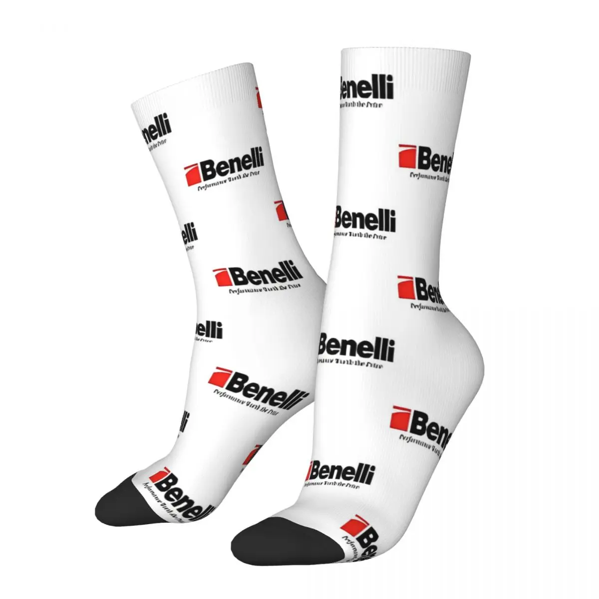 Calcetines de baloncesto antideslizantes para hombres y mujeres, medias Retro de motocicleta, Benelli Armi USA, amantes del Motor, Otoño e Invierno