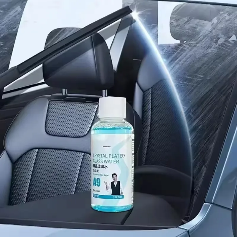 50ml Car Windshield Cleaner Fluid Auto Glass Cleaner Powerful Windshield Wiper Washer Fluid Accessories For Car Wash