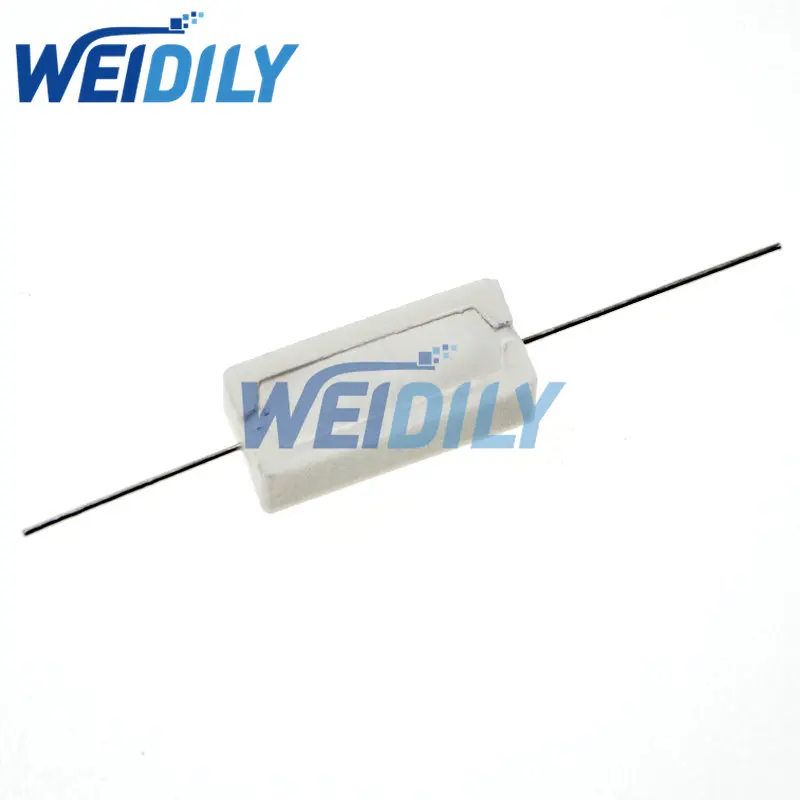 5PCS 5W 5% Cement Resistor Power Resistance 0.1 ~ 10K 0.1R 0.5R 1R 10R 100R 0.22 0.33 0.5 1 2 5 8 10 15 20 25 30 100 1K 10K ohm