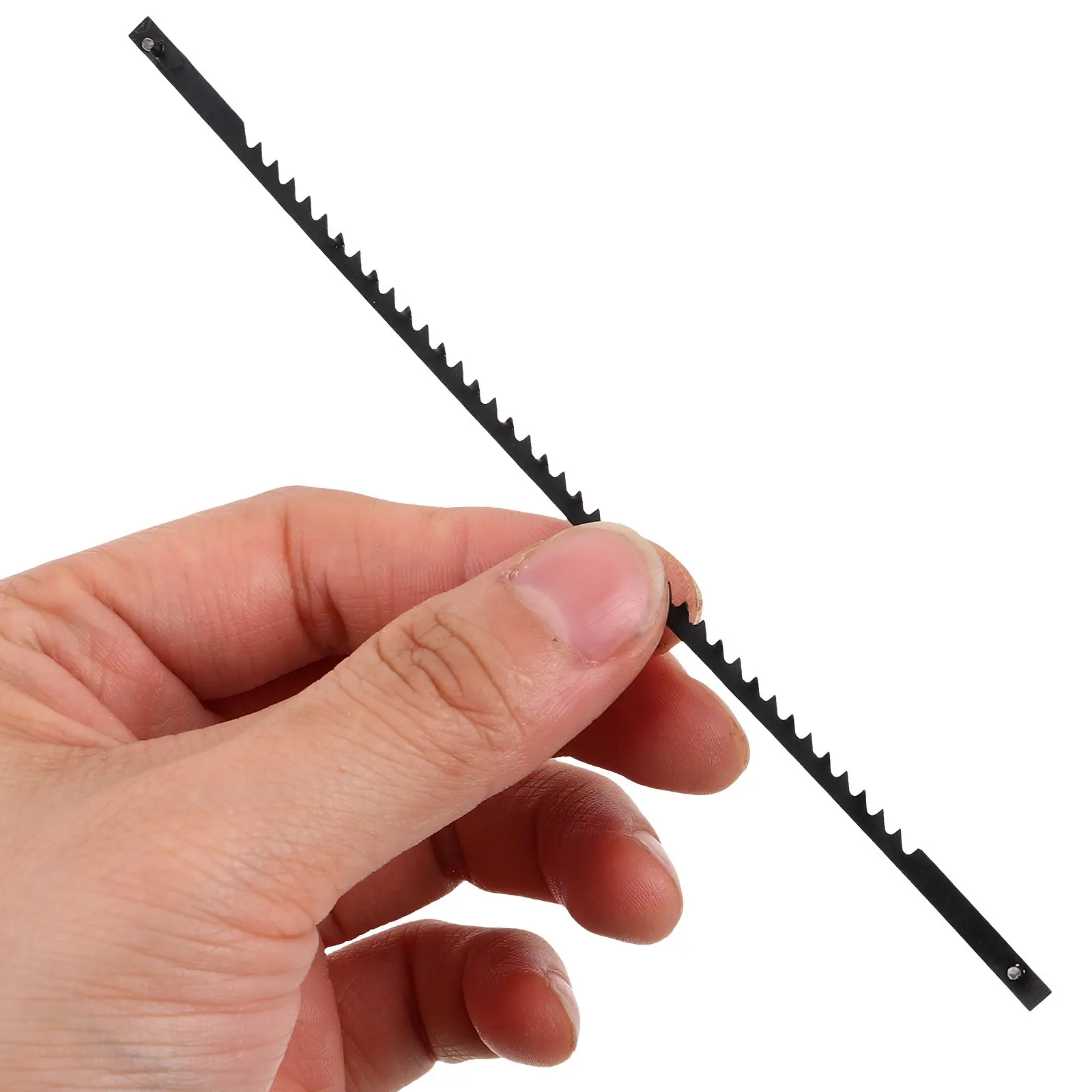 24pc Woodworking Hacksaw Blades Carbon Steel Precision Curve Saw Blade For Wood Plastic Metal Cutting Replacement Diy