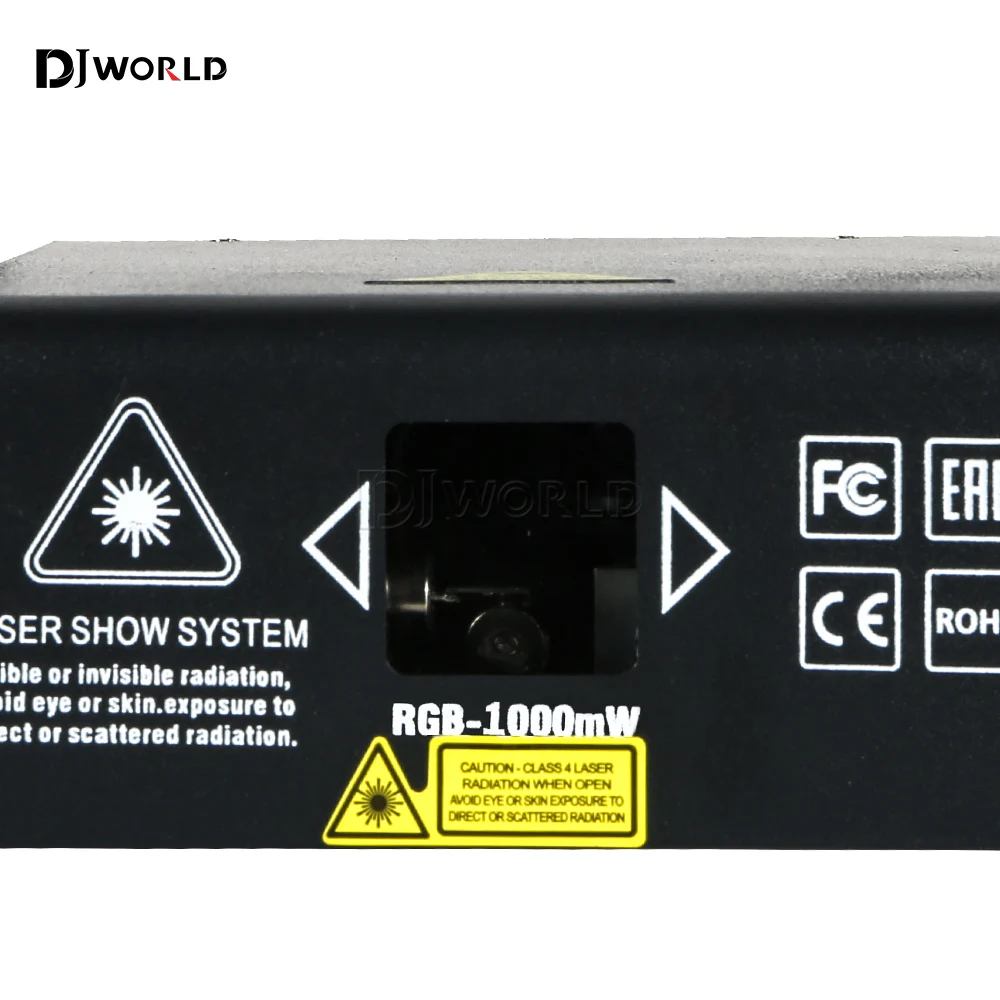 DJWORLD NEW 1000mW RGB Full Color Scan Multiple Effects Animation Scan Light DJ Disco Church Wedding Party