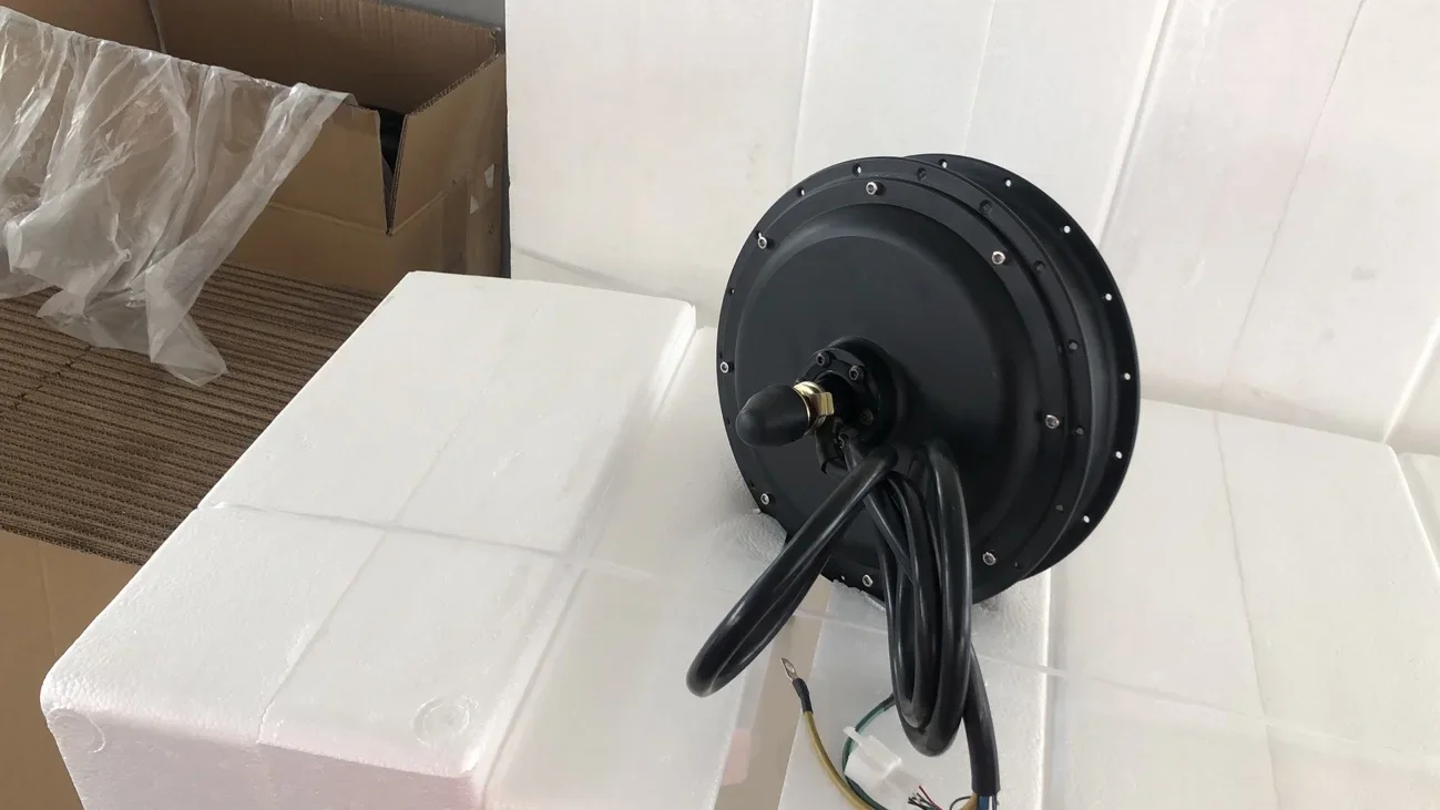 High Speed 80km/h Motorcycle Motor Kit Electric Bicycle Kit 5000w 72v With 80A Controller Ebike Conversion Kit