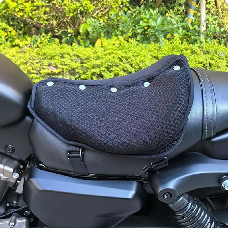 Soft Seat Cover For Motorcycle Breathable Gel Cover For Motorcycle Seat Women Men Riding Lovers Weatherproof Shock Absorber With