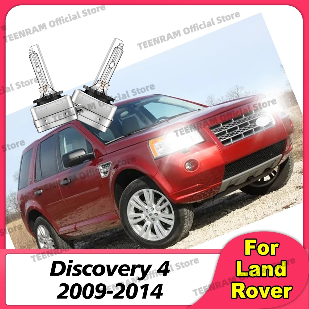 2x HID Xenon Headlights D3S 6000K 8000K For Land Rover Discovery 4 2009-2014 Range Rover Sport 10-12 HSE 13 14 Freelander 11-18