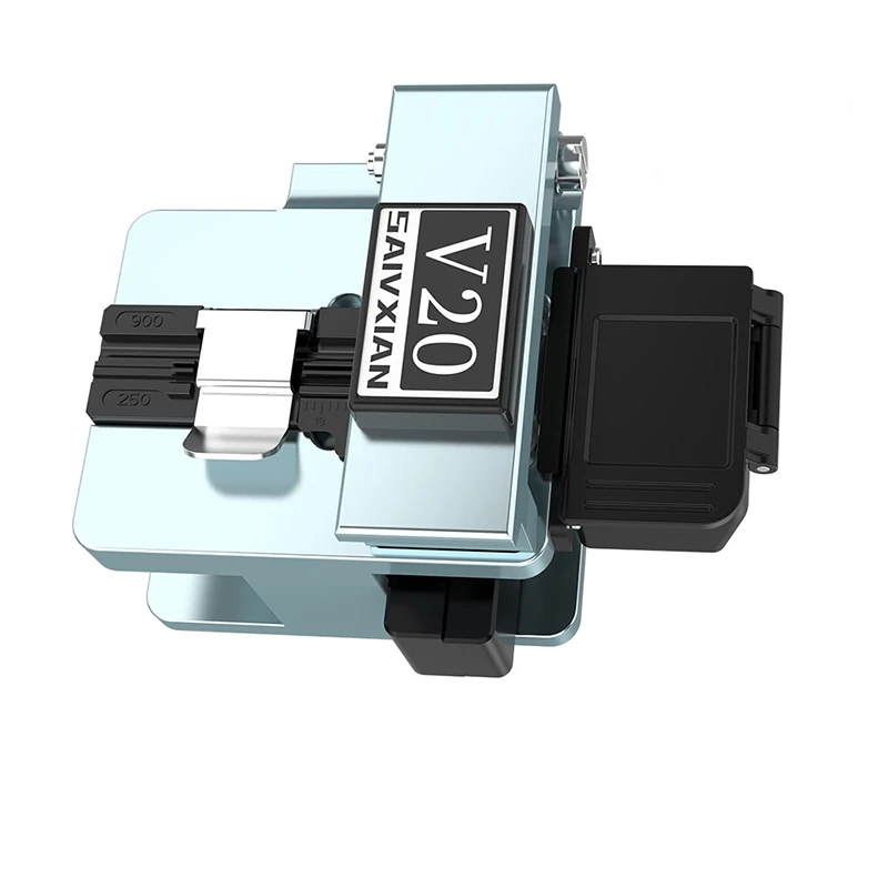 

FTTH V20 Fiber Cleaver Welder Optical Cutting Knife Small High Precision Cold Connection Cutter Tool Automatic Return