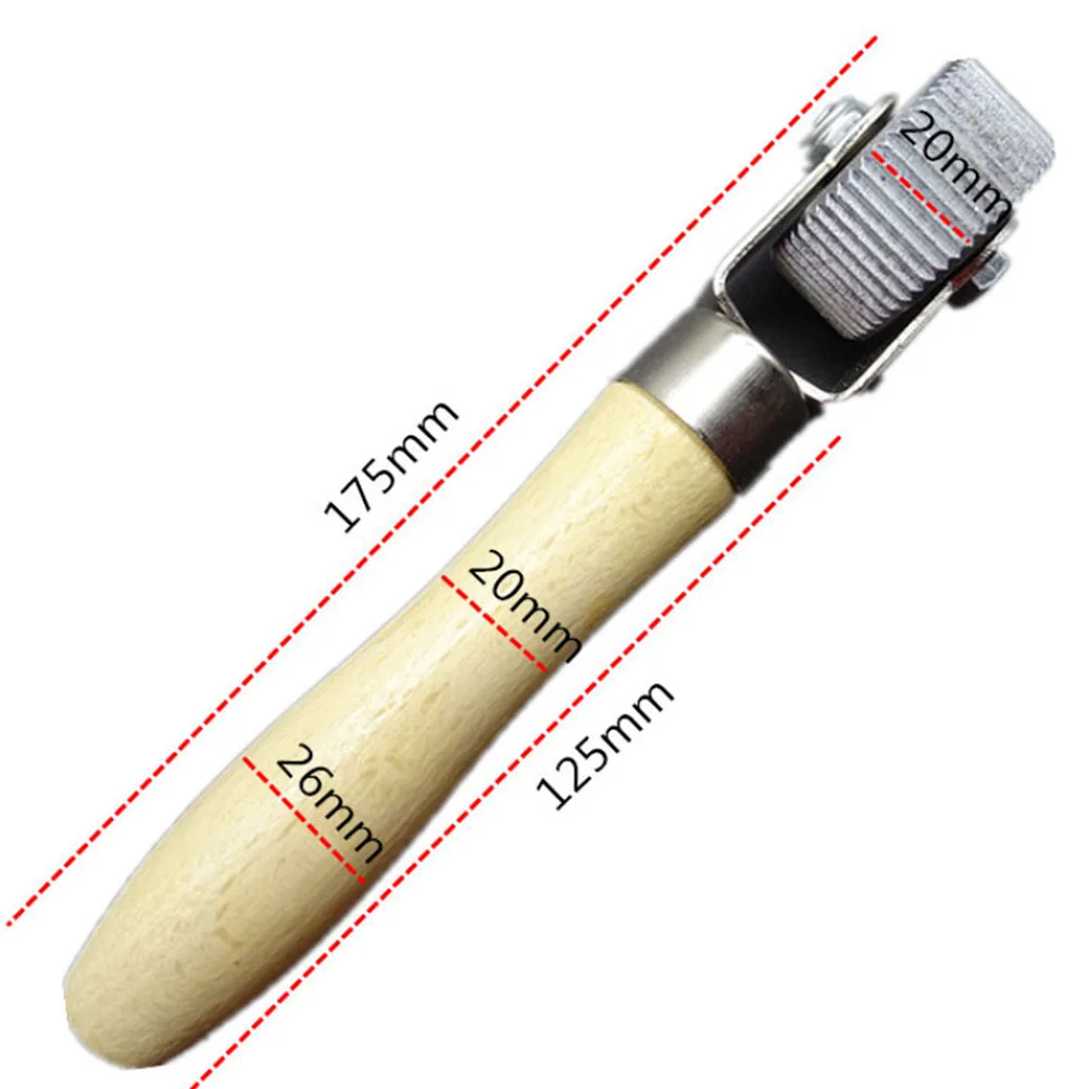 

3pcs Tire Repair Compacting Roller Wood Handle High Temperature Resistant 6Mm 20Mm 40Mm Car Motorcycle Universal Tyre Tool