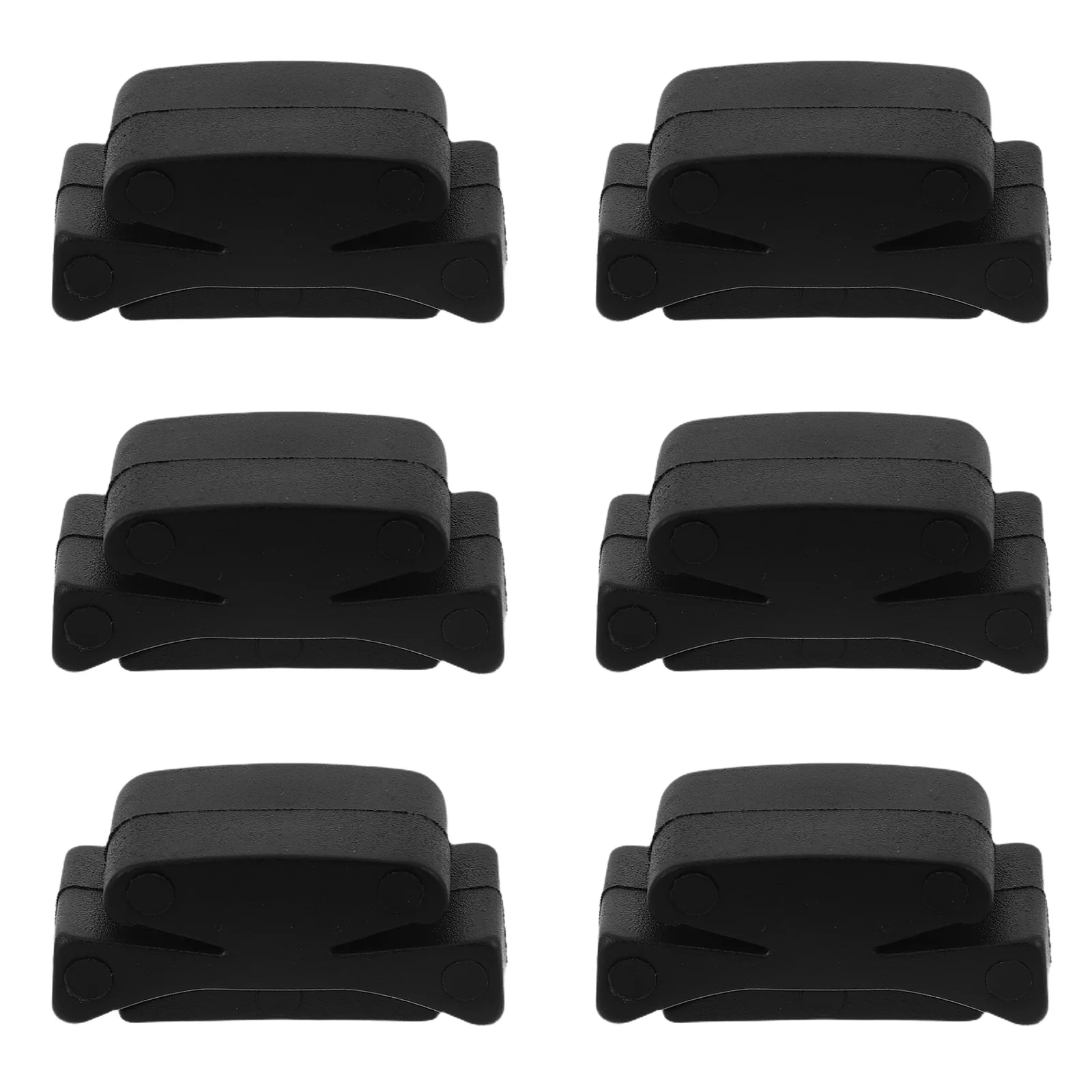 

6pcs Guitar Electric Guitar Pick Holder Set Rubber Pick Holders Acoustic Electric Bass Plectrum Storage Display Headstock