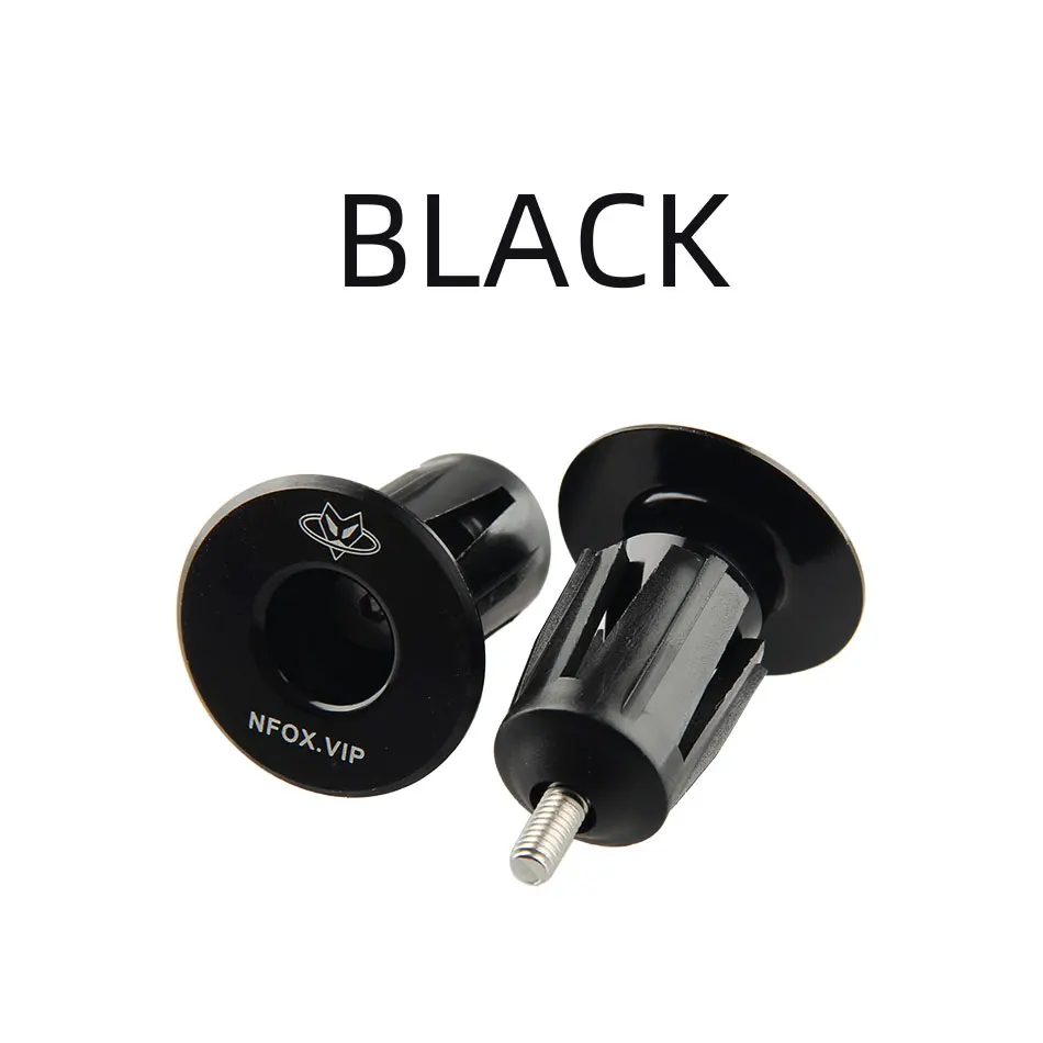 Straße Mountainbike Lenker Kappe Fahrrad Griff Bar Abdeckung End Plugs Aufgeblasen Aluminium Legierung Lock Stecker Ein Paar Mtb Zubehör – Detail 23