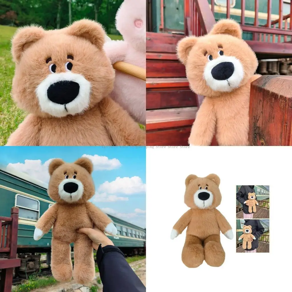 

Очаровательная плюшевая игрушка для медведя отлично подходит для подарков для комфорта путешествия детских подарков