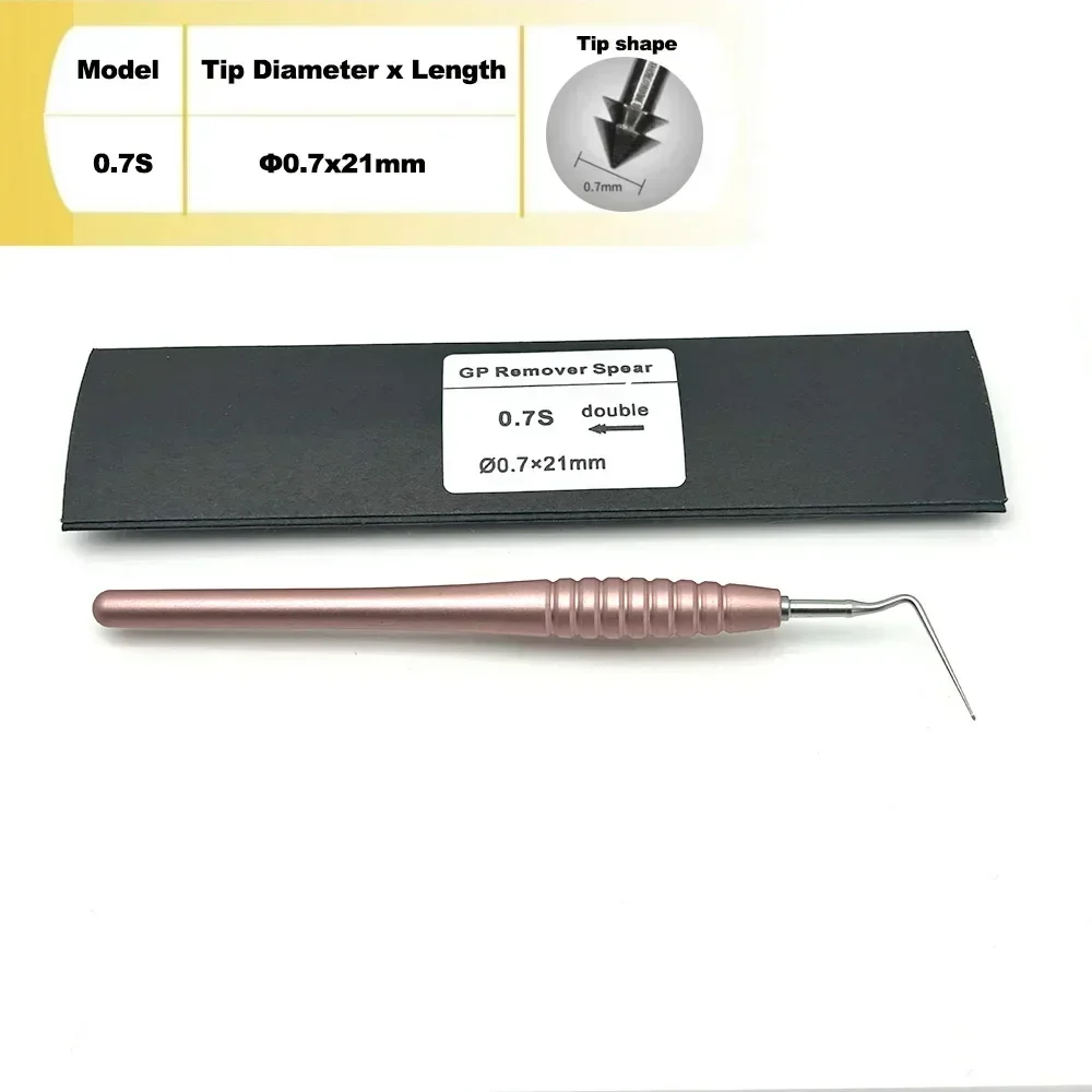 

6PCS/Set Dental Endo GPRS Root Tip Extractor Foreign Body Removal Tool - Endodontic GP Remover Spear High Precision Instrument