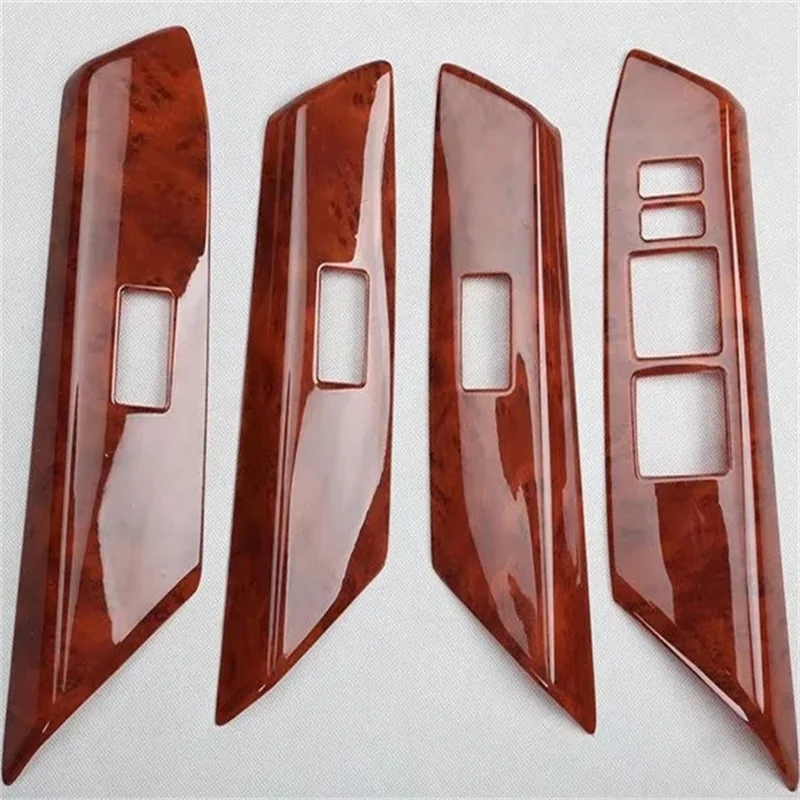 For Toyota RAV4 RAV 4 2013 - 2016 2017 2018 Door Window Switch Panel Button Cover Decoration Frame Car Auto Accessories Stickers