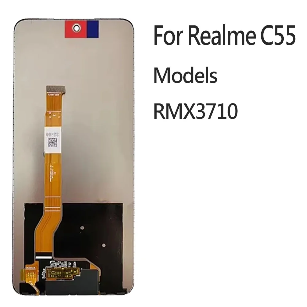 IPS For Realme C55 C67 11X V50s 4G 5G LCD Display Touch Screen Panel Digitizer Assembly Replacement For Realme Narzo N55 60x LCD