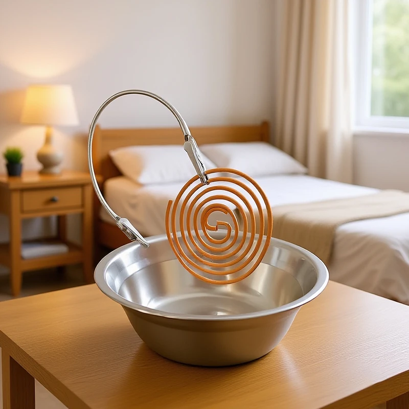 Metal Double-Ended Mosquito Coil Clip Portable Incense Breaker Stand Coil Rack PhotoFolder Label Holder Multi Function Organizer