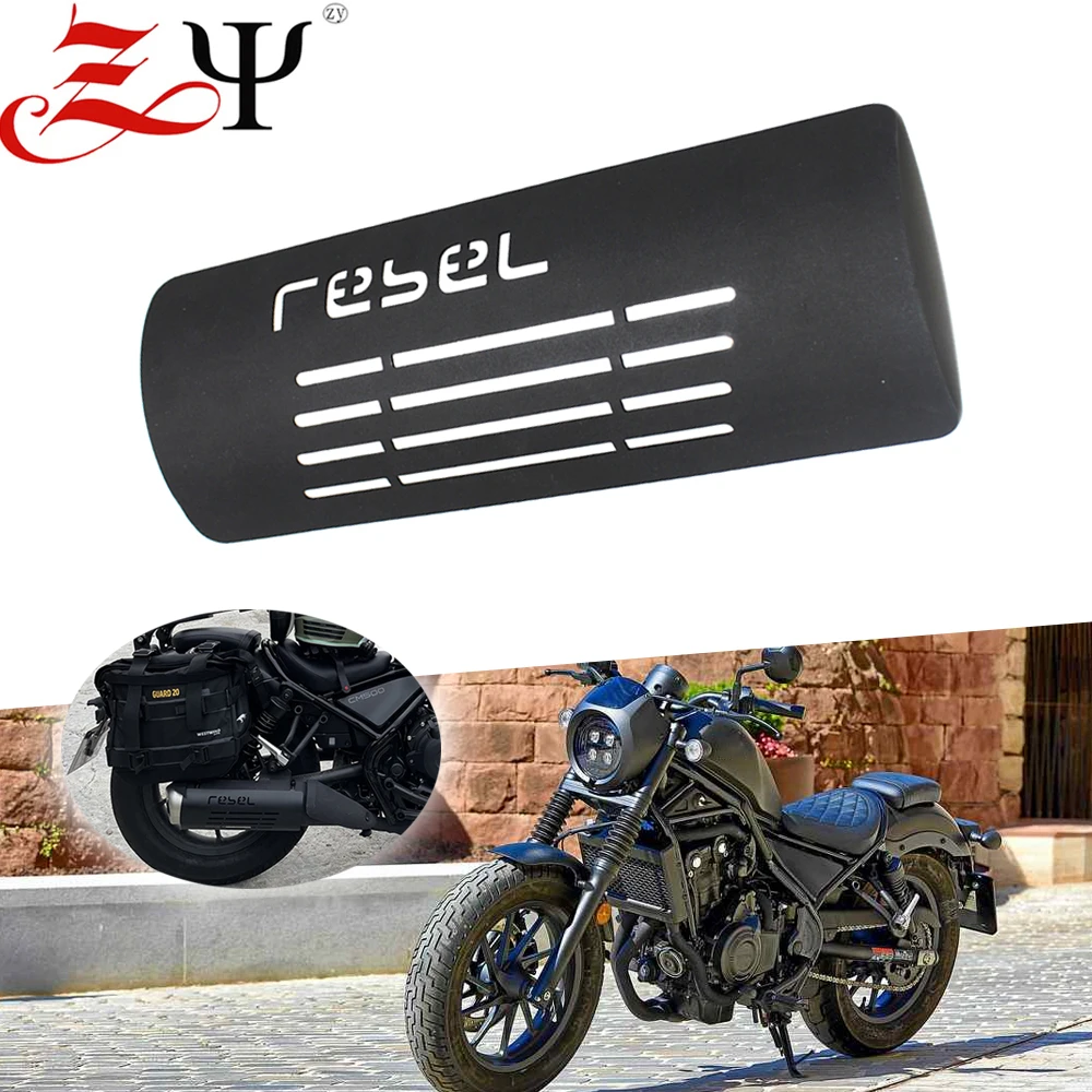 

Exhaust Pipe Protector Heat Shield Cover Guard Anti-scalding Cover Parts For HONDA Rebel250 Rebel300 Rebel500 CMX300 CMX 250 500