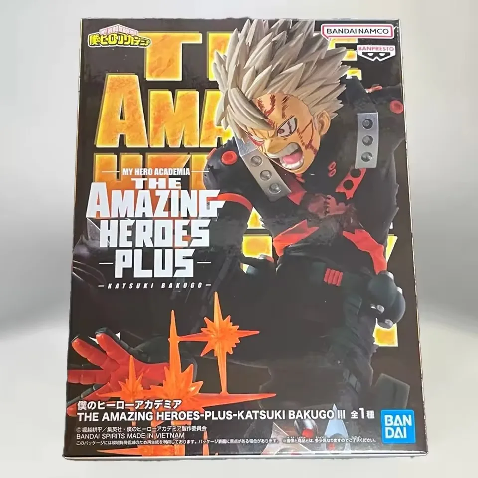 Auf Lager My Hero Academia Anime Bakugou Katsuki The Amazing Heroes Plus Actionfiguren Modelle Figurine Original Figuarts