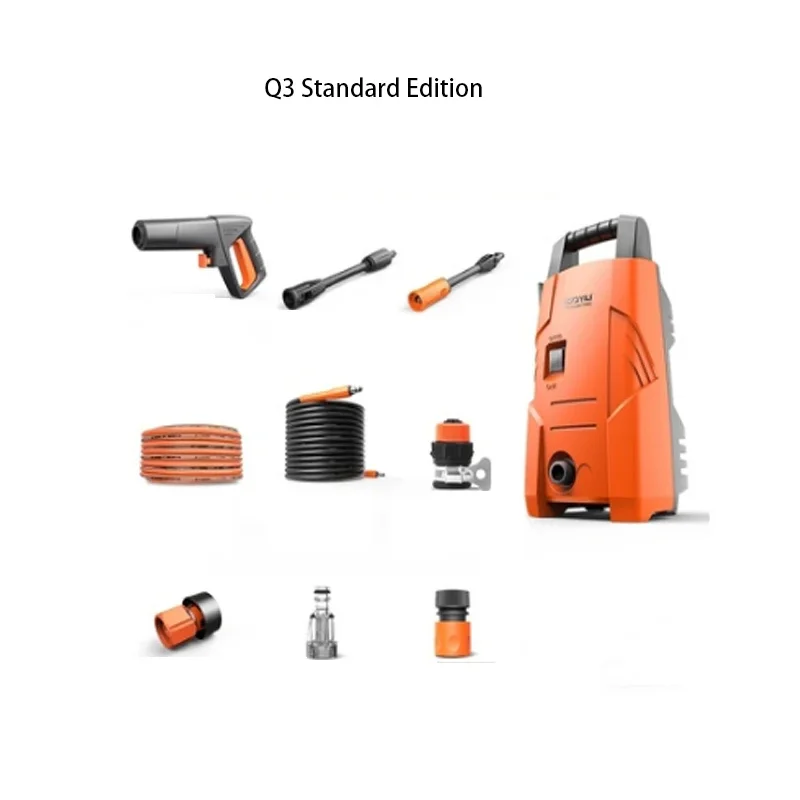 Lavatrice per auto domestica pompa acqua automatica per uso domestico ad alta pressione lavatrice per auto pistola ad acqua macchina per la pulizia pompa per lavaggio auto portatile