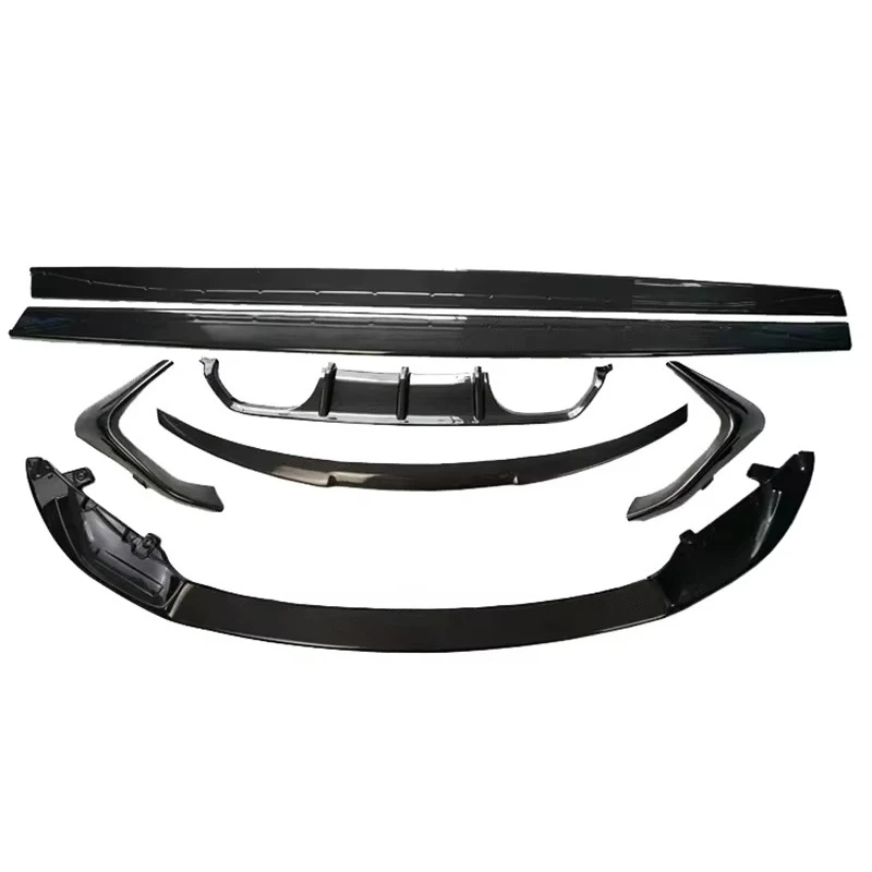 MP Style Carbon Fiber Car Parts Body Kit With Front Lip Side Skirts Diffuser Rear Spoiler for F80 M3 F82 M4 Carbon Kit