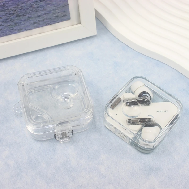 PC transparent Protective Case for Nothing Ear (2) Wireless Headphone Protector Case Cover Shell Housing Anti-dust Sleeve