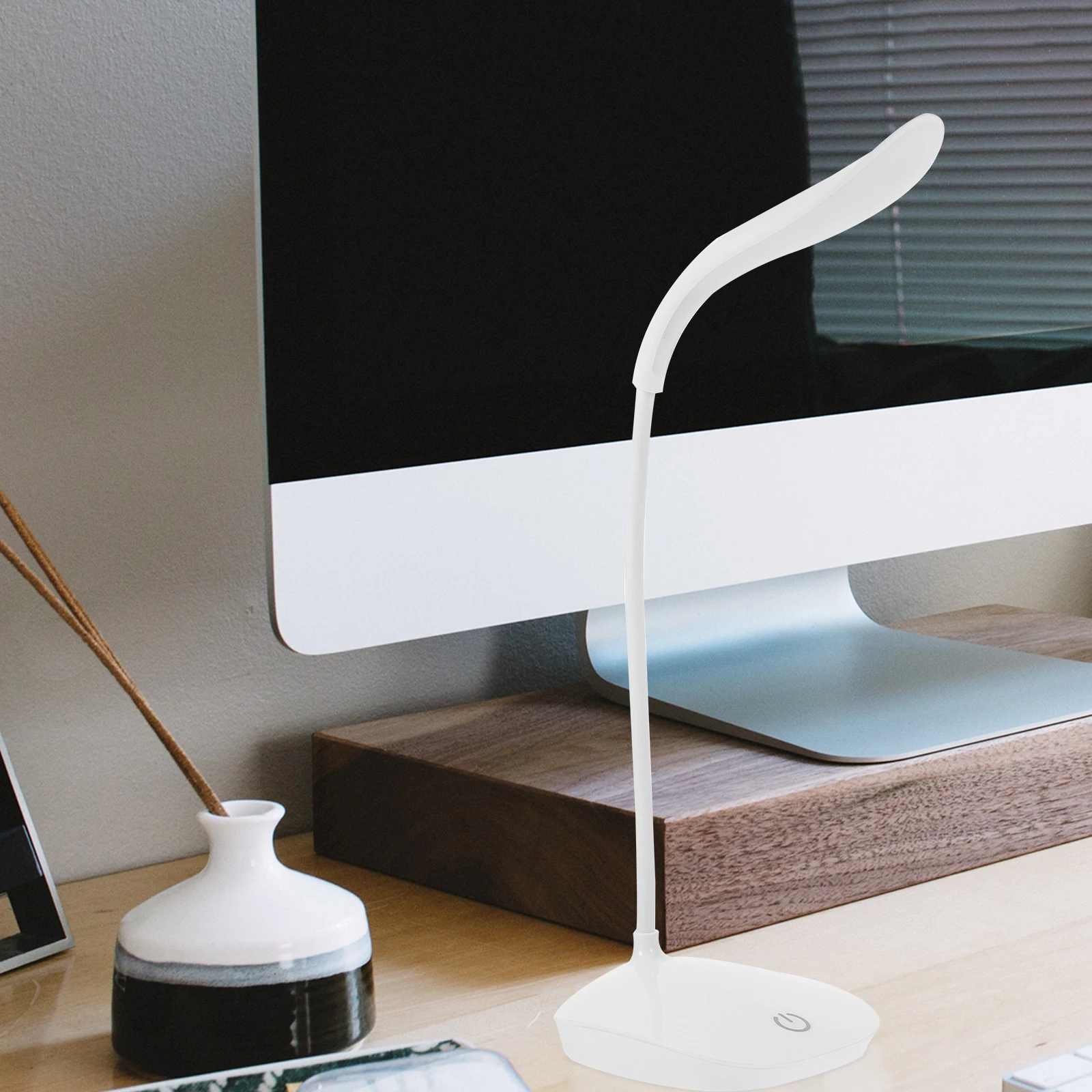 Mini LED Book Night Light Table Lamp Eye Protection Adjustable Desk Lamp USB charging Powered Flexible Study Bedroom Reading