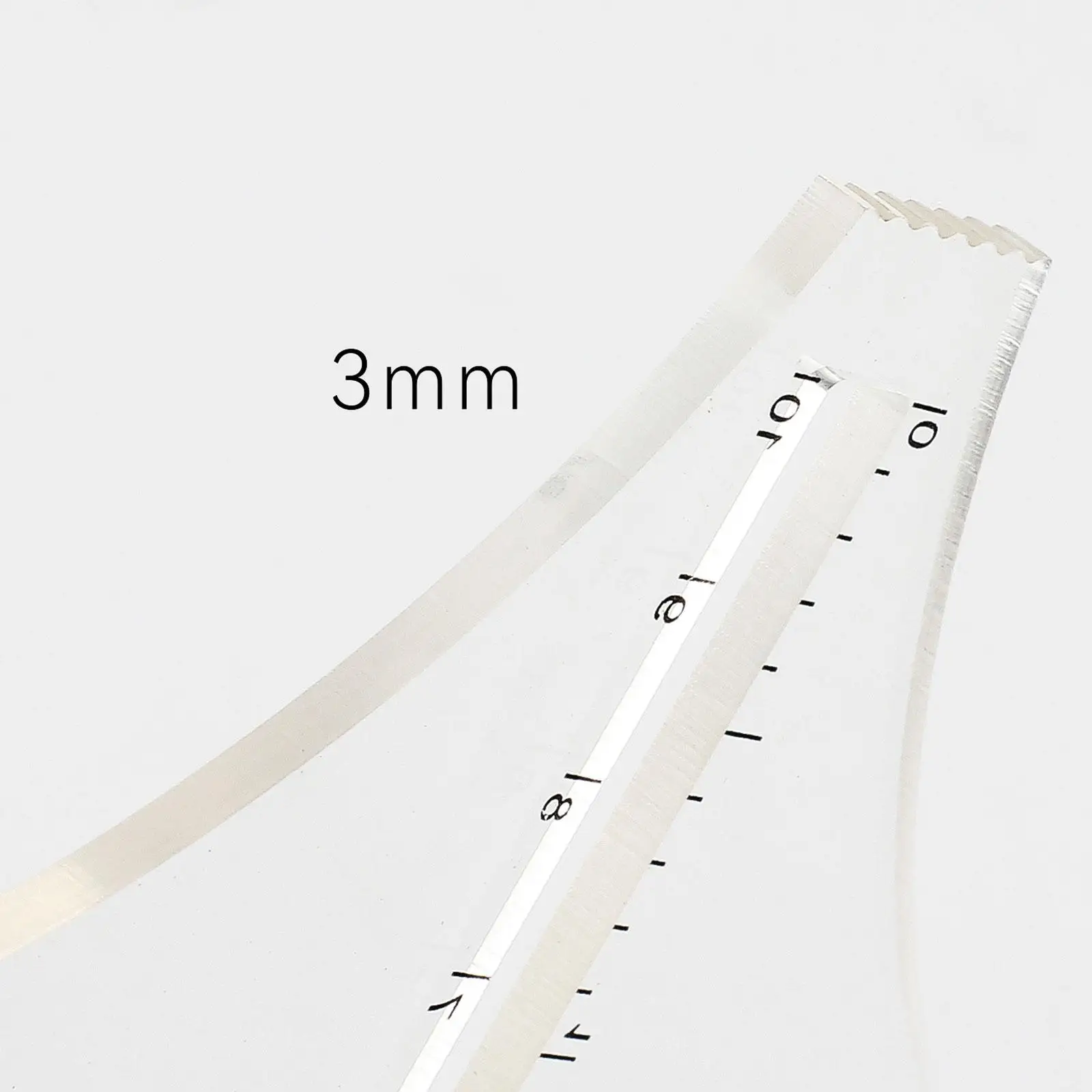 Acrylic Patchwork Cross Slide Rule Transparent Density Gauge Ruler for Knitting Swatch Calculation