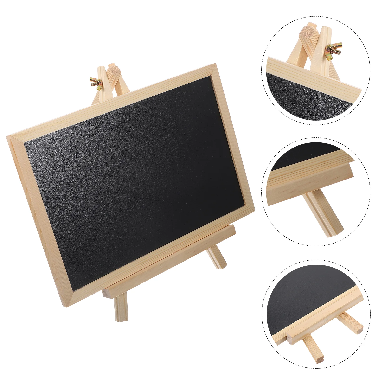 Small Drawing Board Chalkboard Signs Chalkboards Desktop Message Wooden Vision Decorative Mini Child