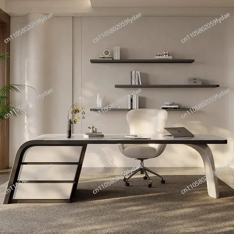 A Executive Office Computer Shelf Pullout Under Desktop Writing Desk Gaming Tavolo Da Lavoro